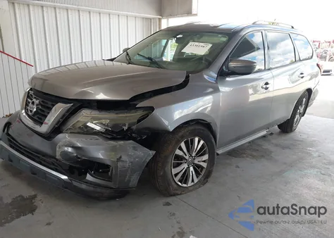 2017 Nissan Pathfinder Sv из США, поврежденный, VIN 5N1DR2MN2HC627183